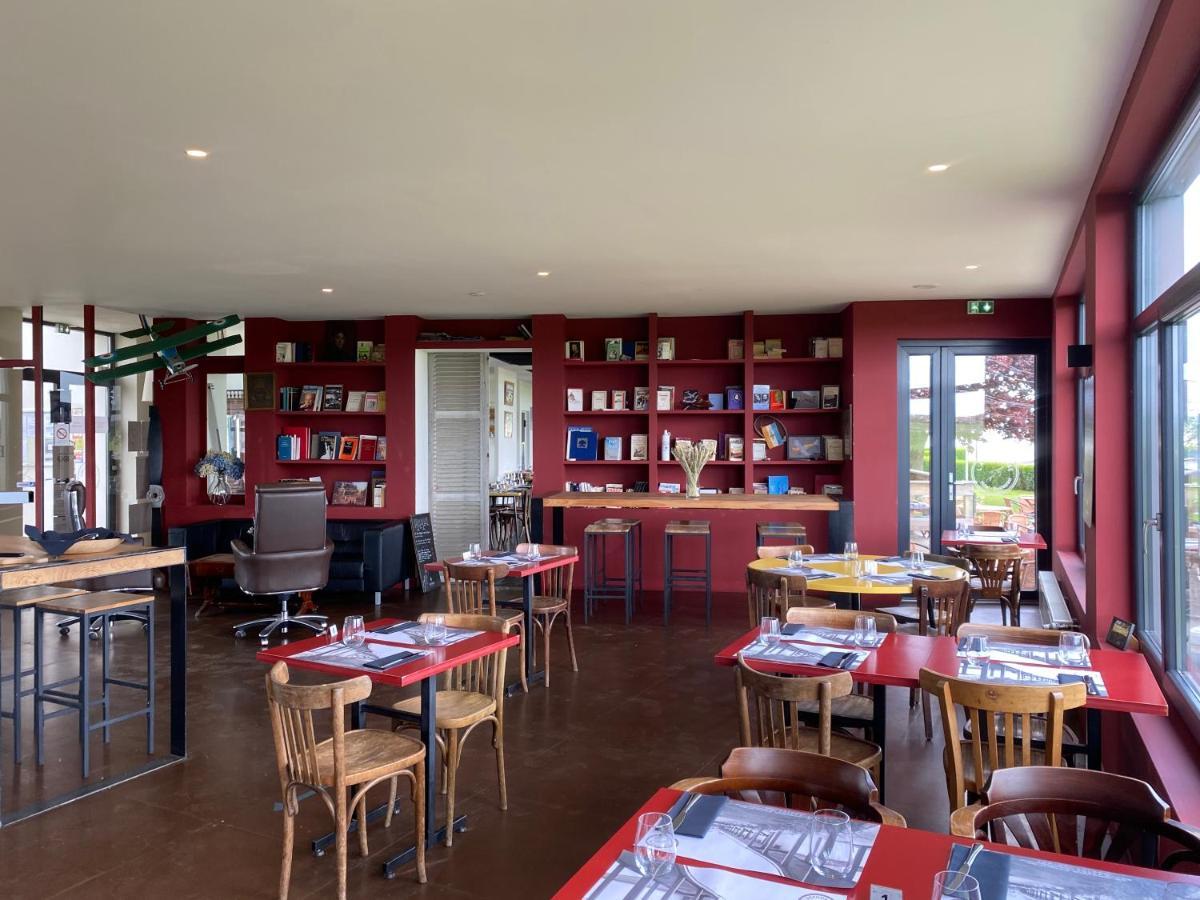 Logis Hotel & Restaurant De L'Aerodrome De La Baie De Somme Buigny-Saint-Maclou Eksteriør billede