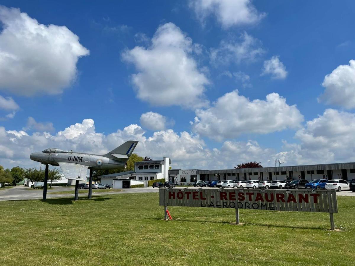 Logis Hotel & Restaurant De L'Aerodrome De La Baie De Somme Buigny-Saint-Maclou Eksteriør billede